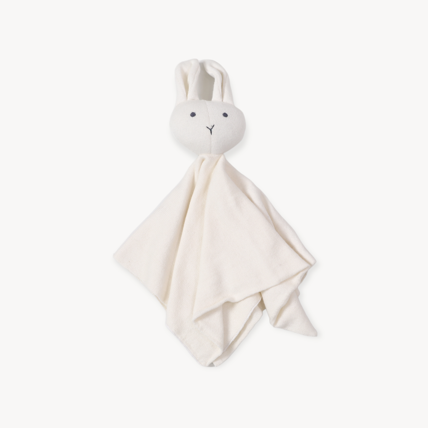 Viverano Organics - Bunny -Organic Baby Lovey Security Knit Blanket Cuddle Cloth