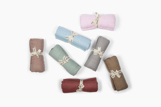 Giften Market - Bamboo Muslin Baby Swaddle - Newborn Gift