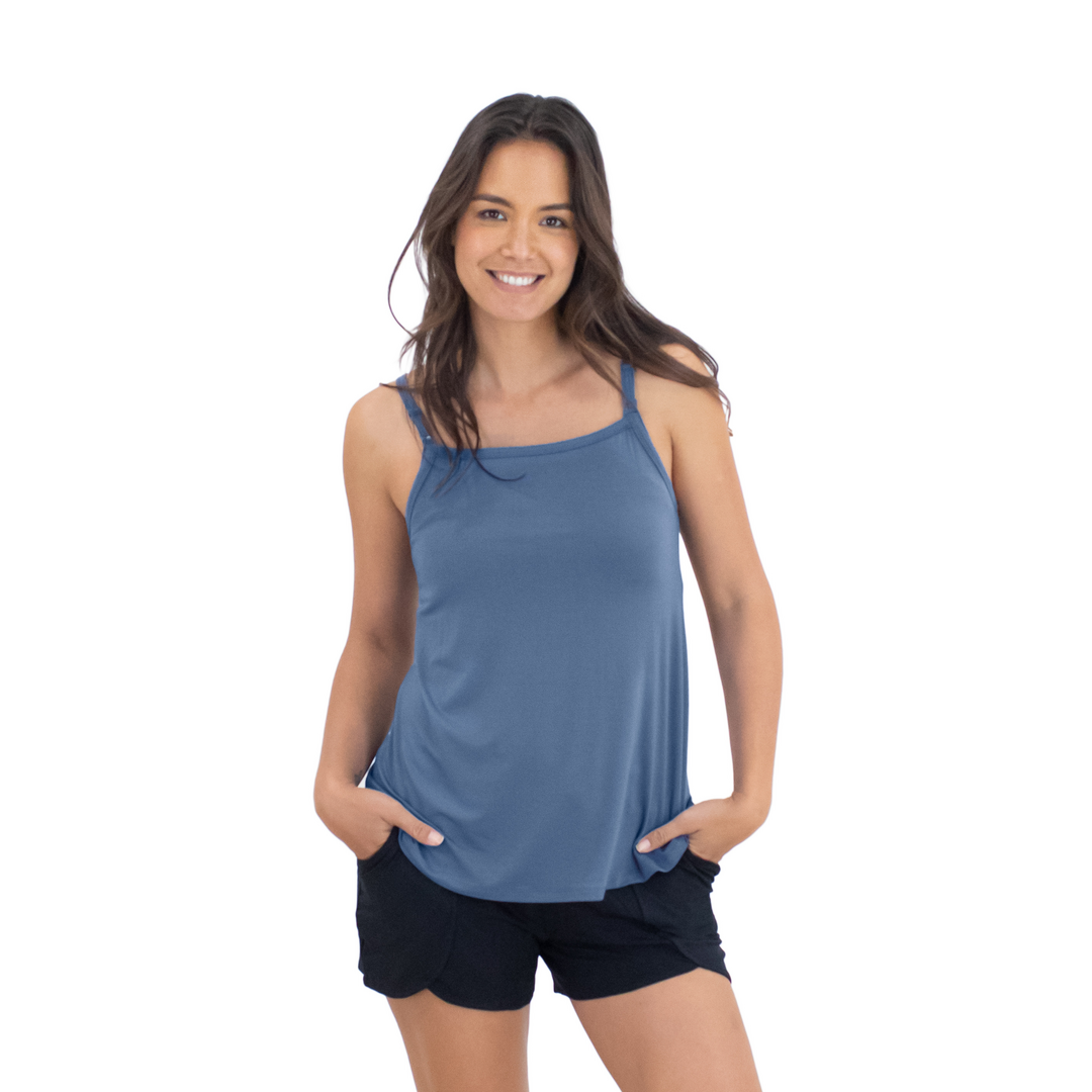 Kindred Bravely - Bamboo Lounge Around Nursing & Maternity Tank