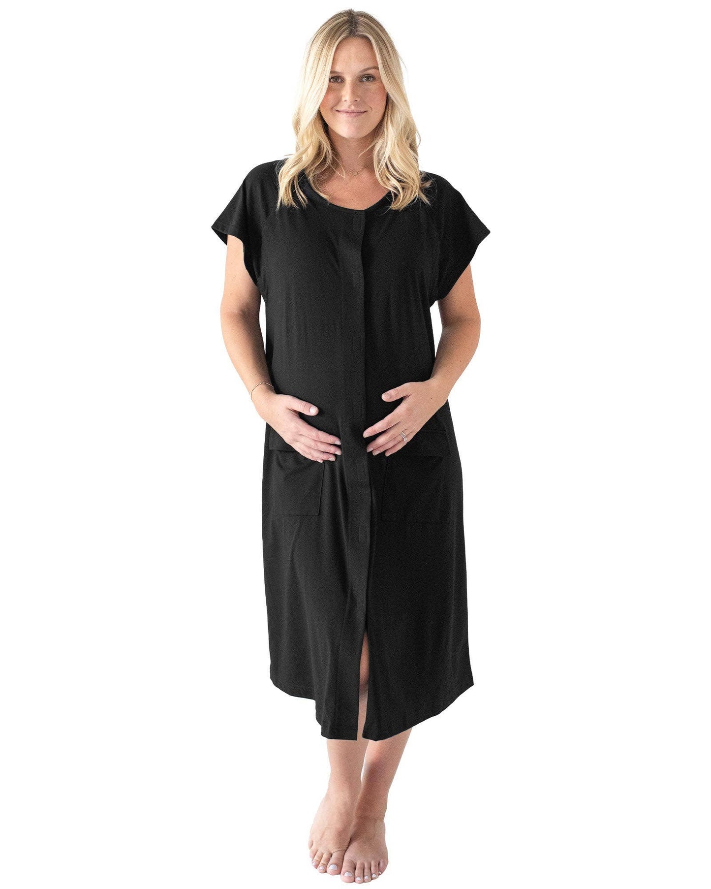 Kindred Bravely - 3 In 1 Universal Labor, Delivery & Nursing Gown