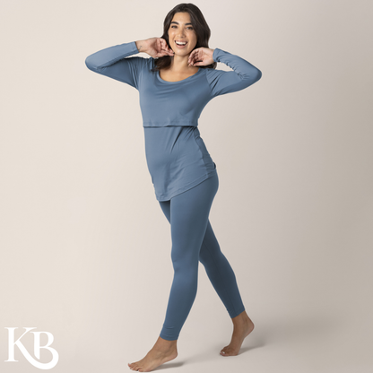 Kindred Bravely - Jane Long Sleeve Nursing Pajama Set - Top & Bottom