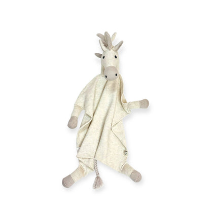 Viverano Organics - Horse - Organic Baby Lovey Security Blanket Cuddle Cloth