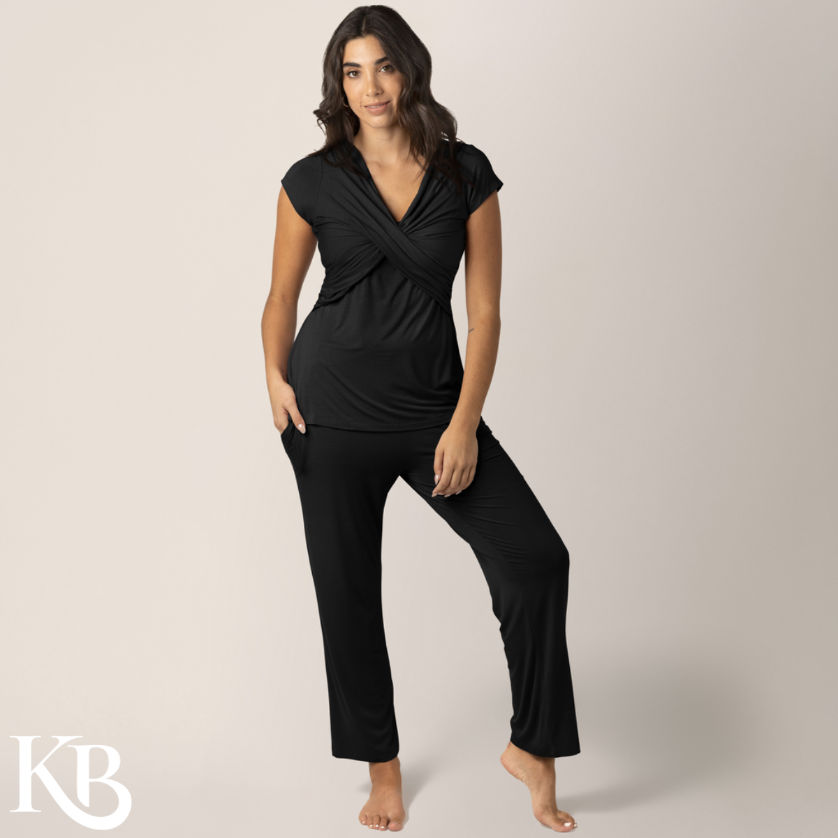 Kindred Bravely - Davy Ultra Soft Maternity & Nursing Pajamas Sleepwear Set