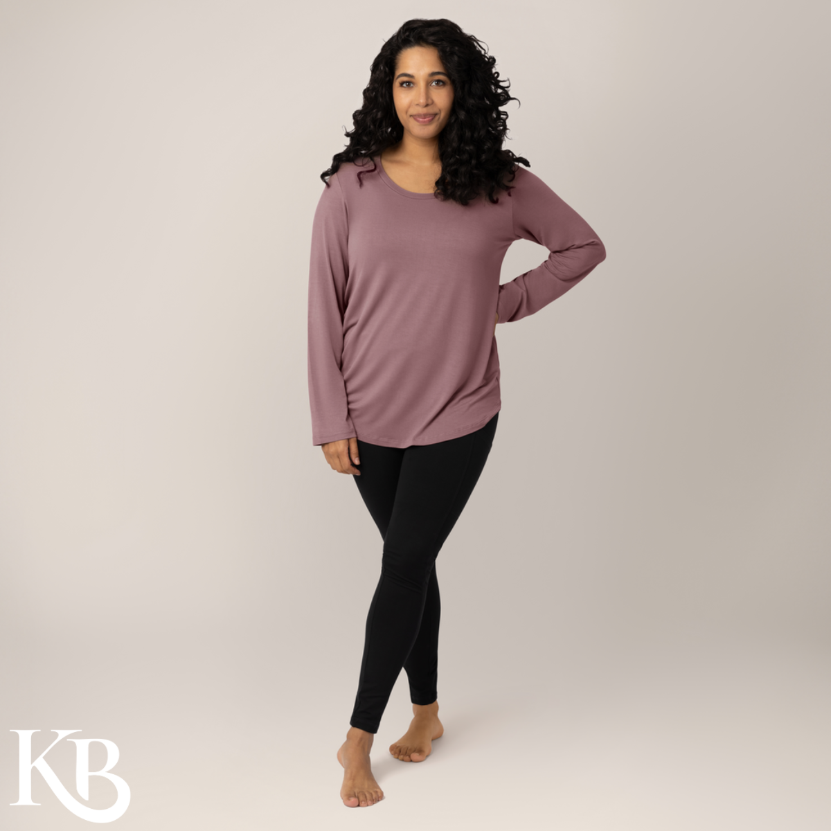 Kindred Bravely - Bamboo Nursing & Maternity Long Sleeve T-shirt