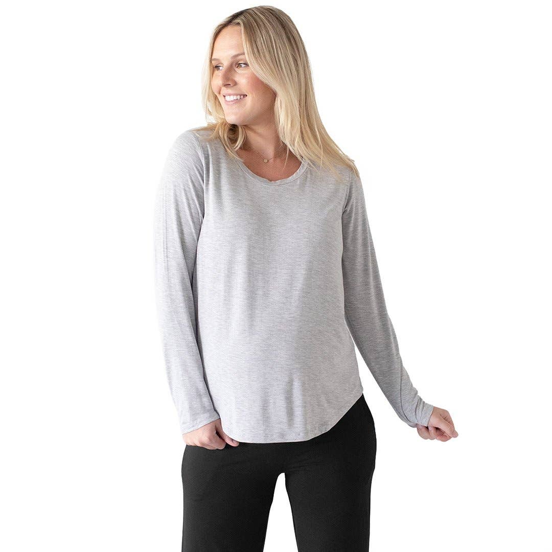 Kindred Bravely - Bamboo Nursing & Maternity Long Sleeve T-shirt