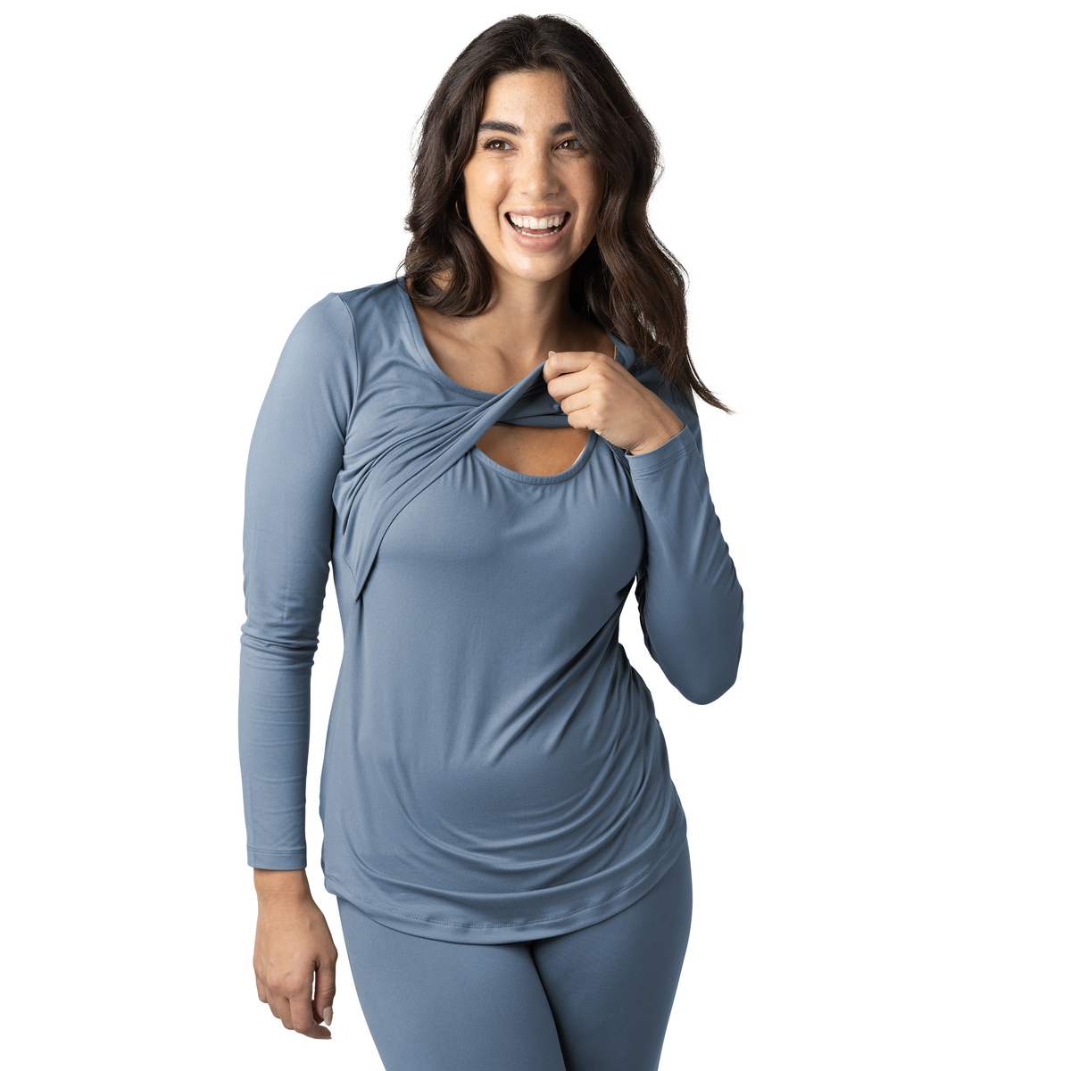 Kindred Bravely - Jane Long Sleeve Nursing Pajama Set - Top & Bottom