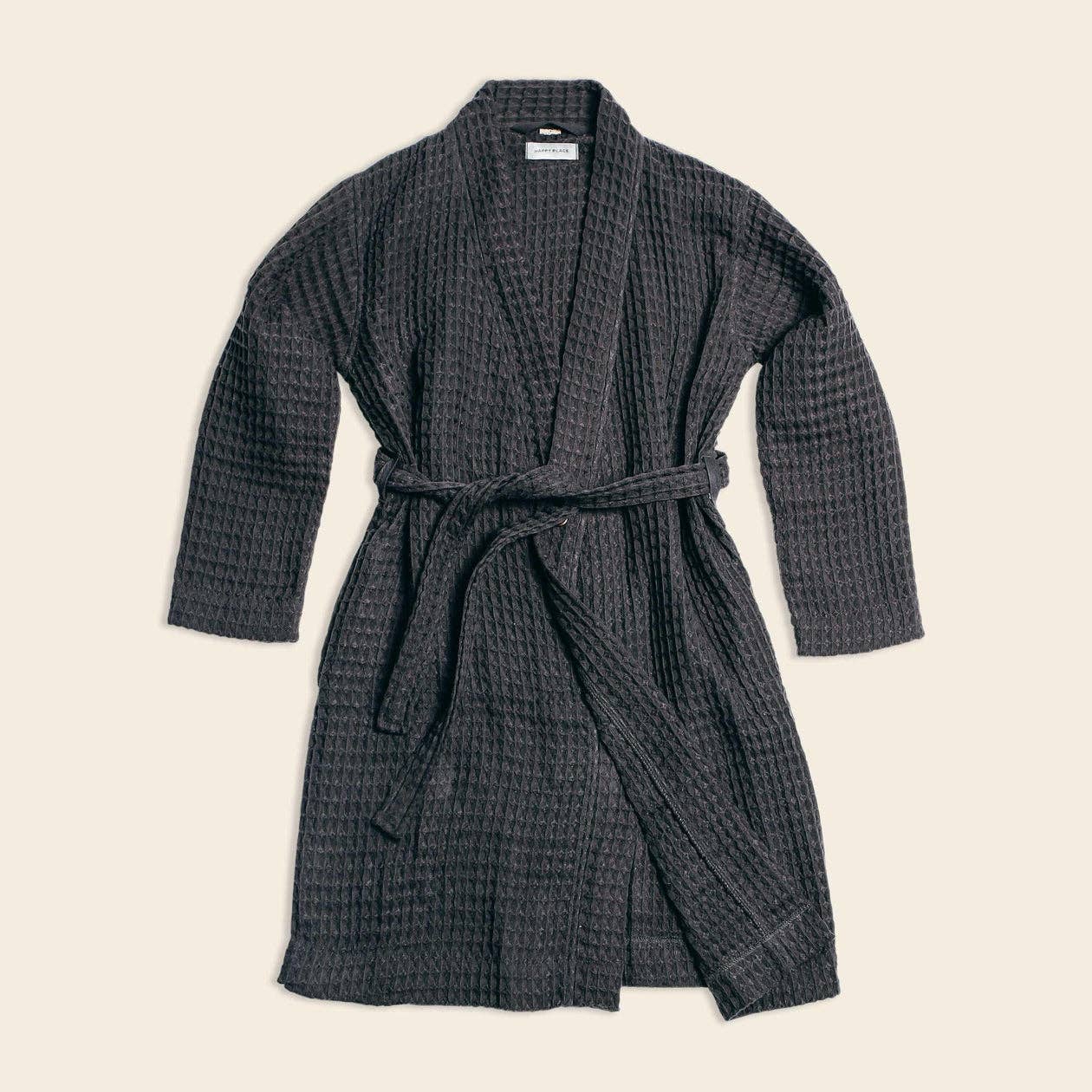 Happy Place Brand - Organic Weightless Waffle Bath Robe