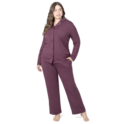 Kindred Bravely - Clea Bamboo Classic Long Sleeve Maternity & Nursing Pajama