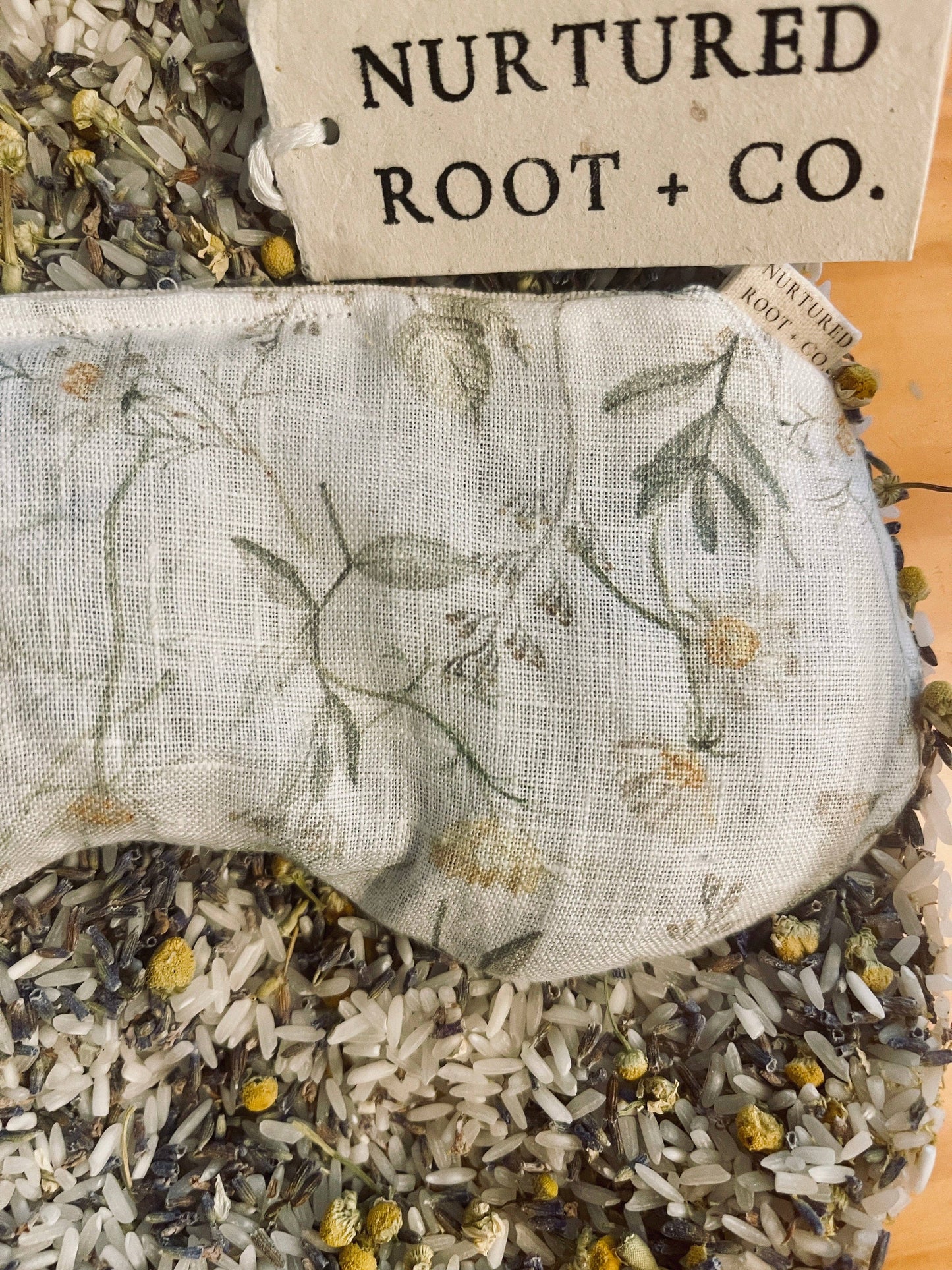 Nurtured Root Co. - Hot & Cold Shaped Eye Pillow