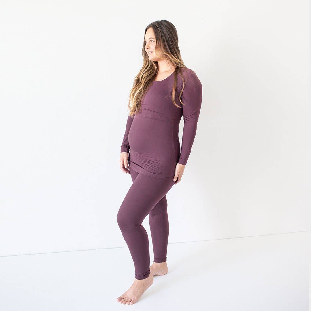 Kindred Bravely - Jane Long Sleeve Nursing Pajama Set - Top & Bottom