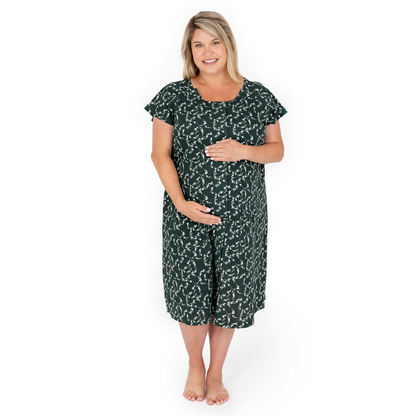 Kindred Bravely - 3 In 1 Universal Labor, Delivery & Nursing Gown