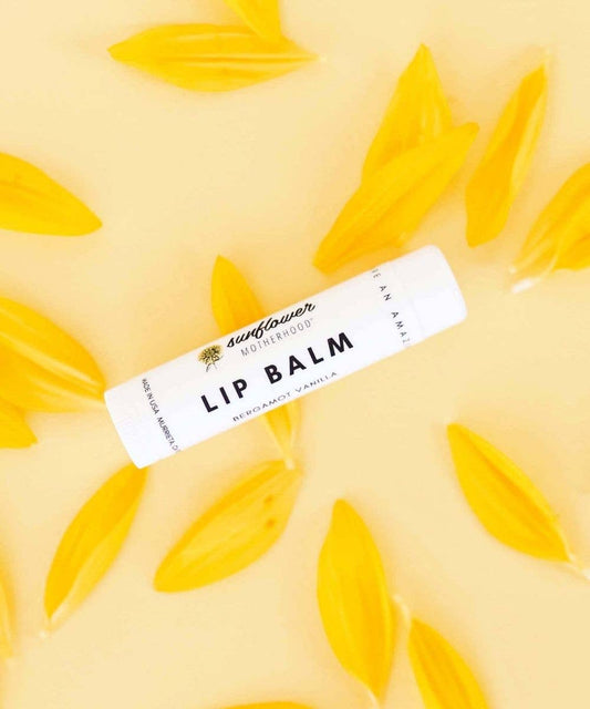 Sunflower Motherhood - Lip Balm | Bergamot Vanilla Vegan Lip Balm for Mama