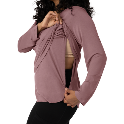 Kindred Bravely - Bamboo Nursing & Maternity Long Sleeve T-shirt