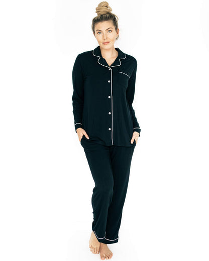 Kindred Bravely - Clea Bamboo Classic Long Sleeve Maternity & Nursing Pajama