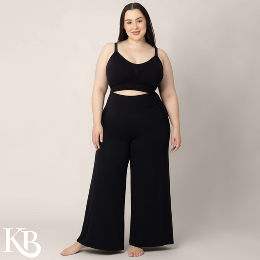 Kindred Bravely - Bamboo Wide Leg Maternity & Postpartum Lounge Pant