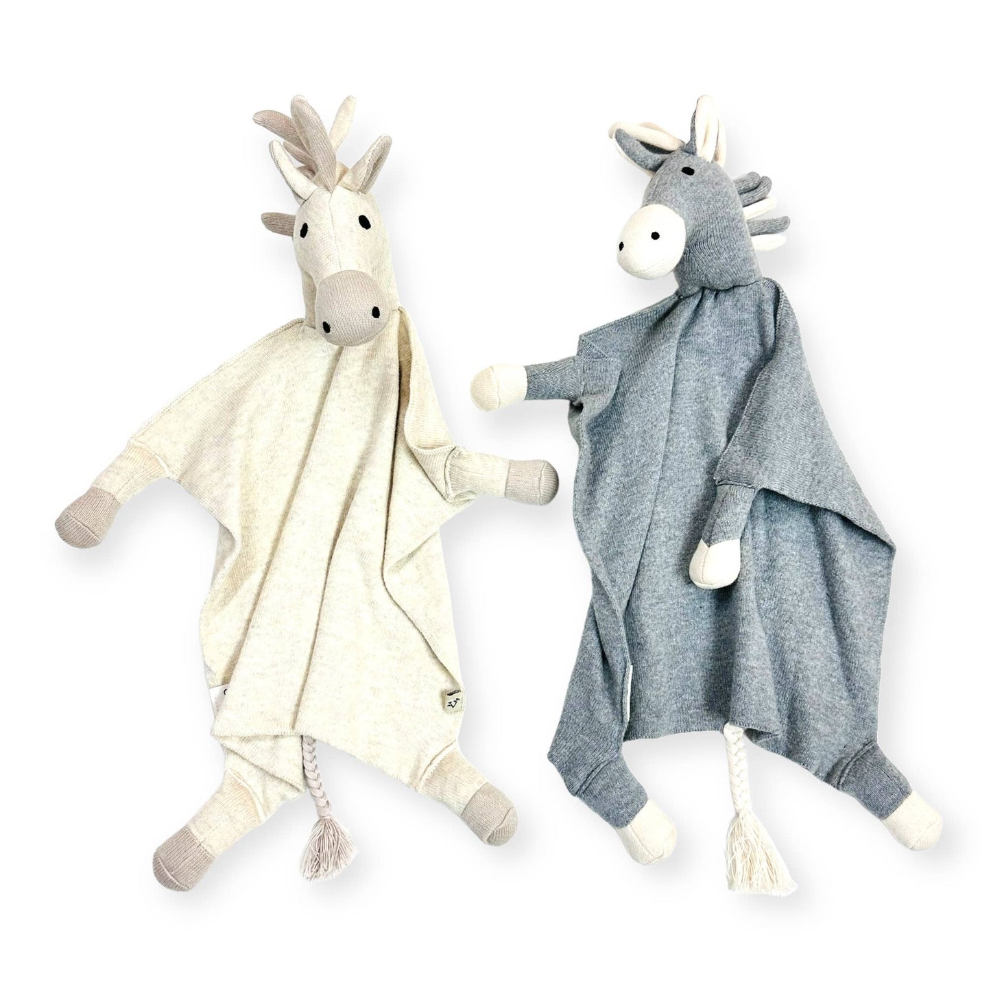 Viverano Organics - Horse - Organic Baby Lovey Security Blanket Cuddle Cloth