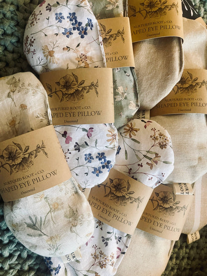 Nurtured Root Co. - Hot & Cold Shaped Eye Pillow