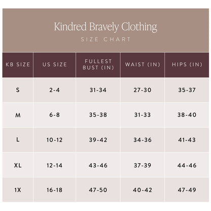 Kindred Bravely - Jane Long Sleeve Nursing Pajama Set - Top & Bottom