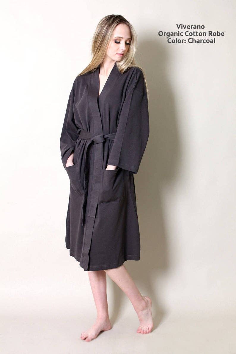 Viverano Organics - Organic Cotton Bathrobe & Spa Robe