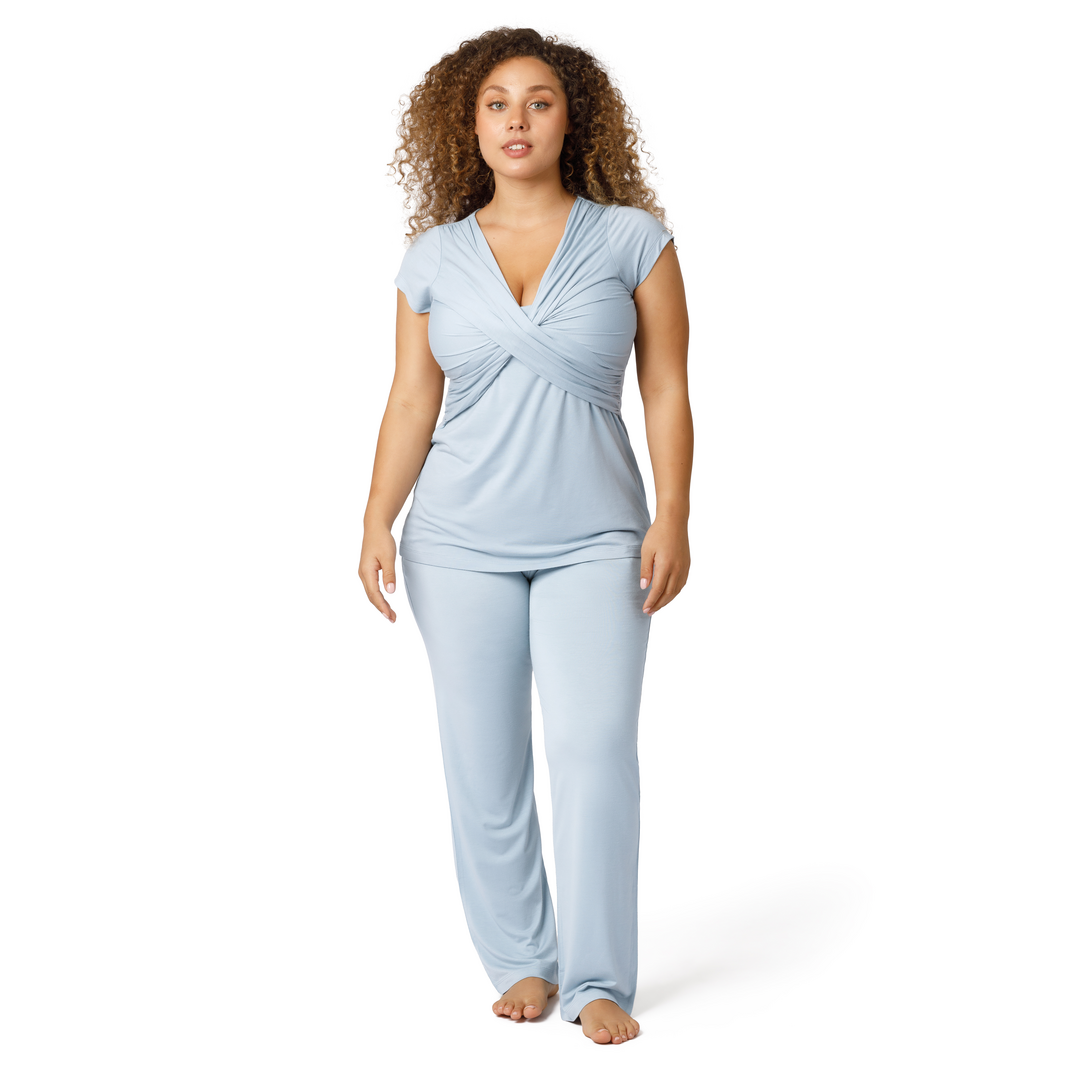 Kindred Bravely - Davy Ultra Soft Maternity & Nursing Pajamas Sleepwear Set