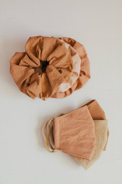 Eloise et moi - Plastic free Plant dyed cotton scrunchies