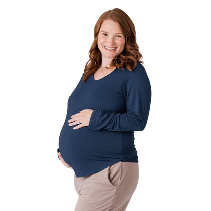 Kindred Bravely - Bamboo Nursing & Maternity Long Sleeve T-shirt