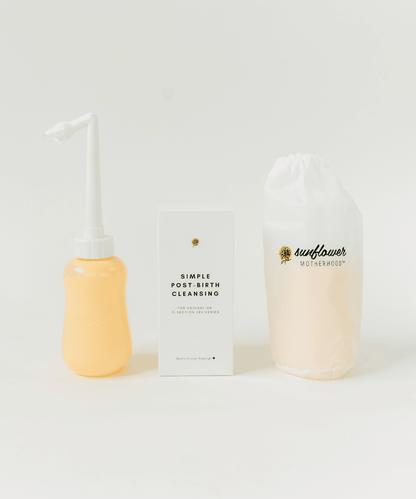 Sunflower Motherhood - Peri Bottle | Postpartum Care Bidet Upside Down Spray Nozzle