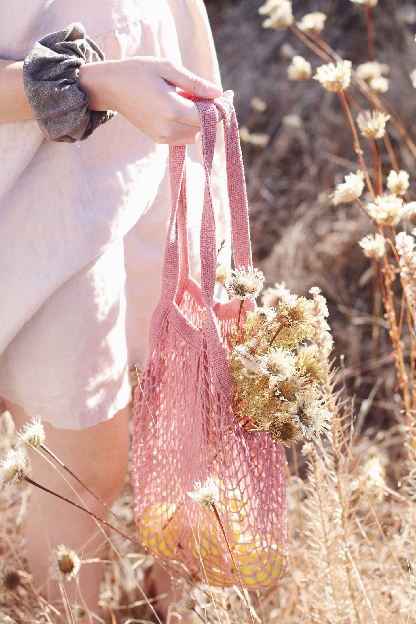 Eloise et moi - Plastic free Plant dyed cotton scrunchies