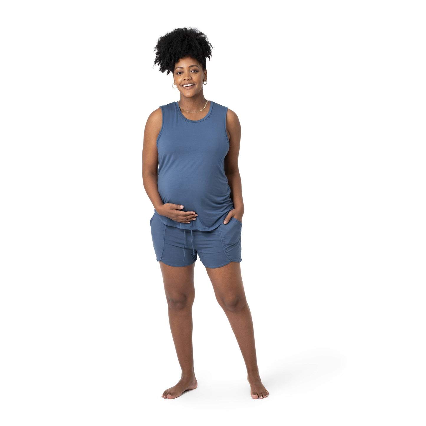 Kindred Bravely - Bamboo Maternity & Postpartum Lounge Shorts